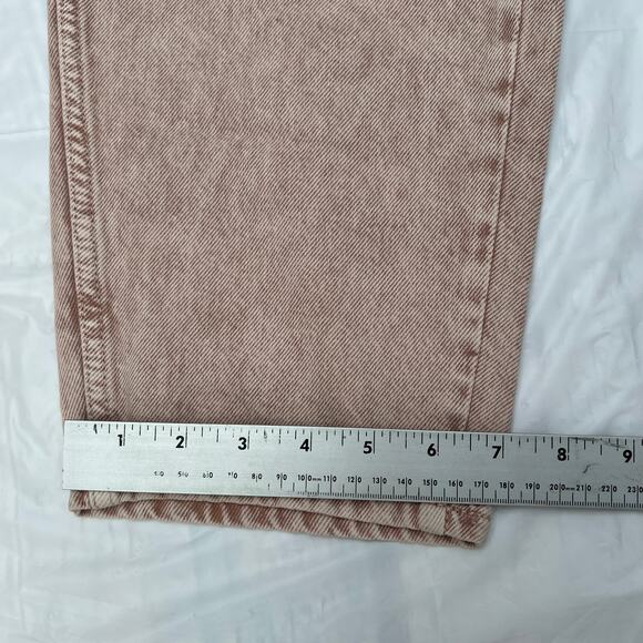 Arizona Pinched Waist Baggy Jeans Tapered leg Washed Khaki size 13 - Picture 6 of 13